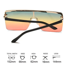 Oversized Gradient Sunglasses