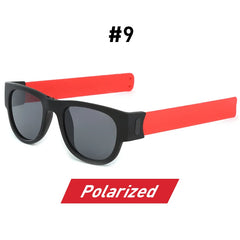 Fancy Slap Wristband Polarized Sunglasses