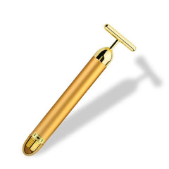 24K Gold T Beauty Bar & Facial Roller Massager