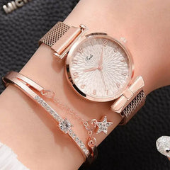 Luxury Magnetic Quartz Bracelet Watch