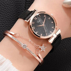 Luxury Magnetic Quartz Bracelet Watch