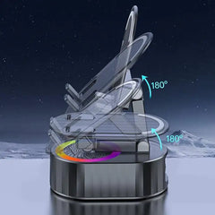 Cell Phone Stand w Bluetooth Speaker & HD Surround Sound