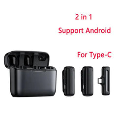 Wireless Lavalier Microphone J11/J13 w Charging Case