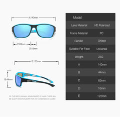 Polarized UV Protection Sleek Sunglasses