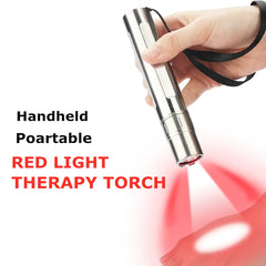 Portable Red Light Therapy Lamp for Skin Rejuvenation & Pain Relief