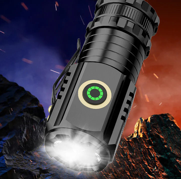 High-Intensity Tactical Mini-Flashlight