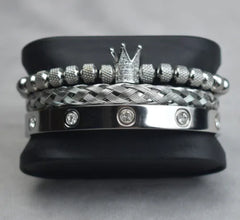 Roman Royal Men's Stainless Steel Bracelets