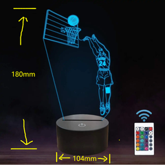 3D Basketball-Design Lamp