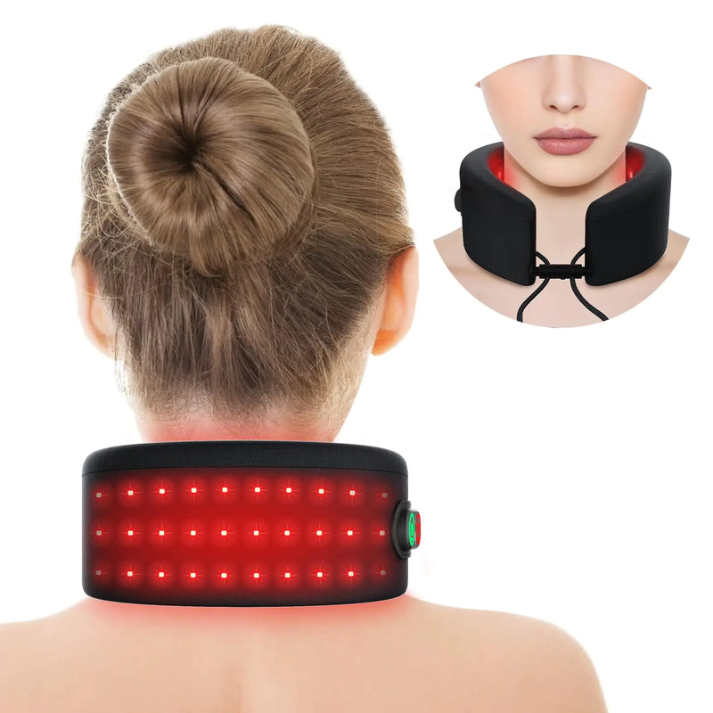 Cordless Red Light Therapy Pad for Neck Pain Relief
