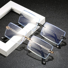 Rimless Blue-Light Blocking Glasses