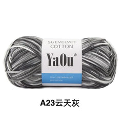 Cotton Hand-Knitted Yarn