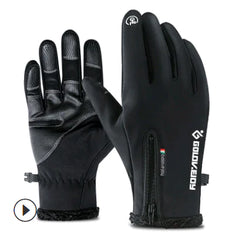 Waterproof Zippered Touchscreen Gloves