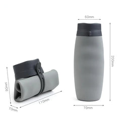 600ml Foldable Water Bottles