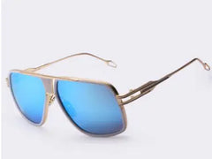 Metallic Retro Sunglasses