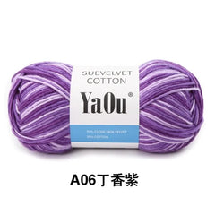 Cotton Hand-Knitted Yarn