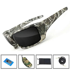 Fishing Sunglasses w Polarized Lens & Camouflage Frame