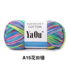 Cotton Hand-Knitted Yarn