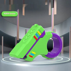 Magnetic Ratchet Decompression Fidget Device