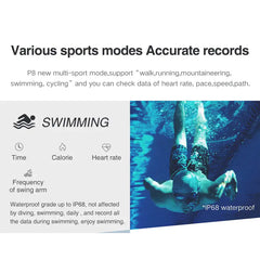 Waterproof Fitness Tracker & Swimmer's Watch