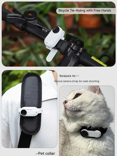 Wireless Pet Collar+Camera for Cats & Dogs