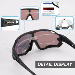 High-Performance Polarized Cycling Glasses