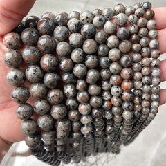 Natural Flame Stone Decorative Beads
