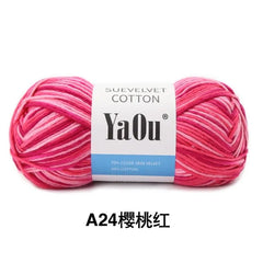 Cotton Hand-Knitted Yarn