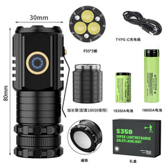 High-Intensity Tactical Mini-Flashlight