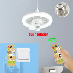 Ceiling Fan w LED Light & Remote Control