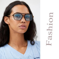 Trending Retro Sunglasses w Pink Gradient