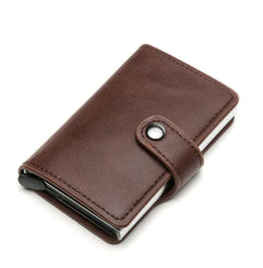 RFID-Blocking Leather Wallet