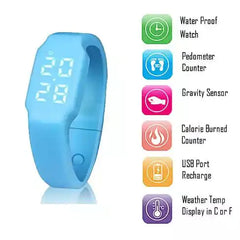 Simple Fitness Tracker Watch & Pedometer