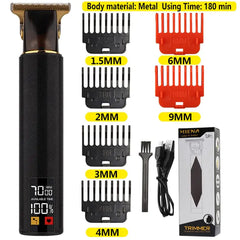 Precision Grooming w Rechargeable Men's Trimmer