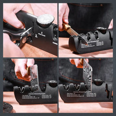 Ergonomic 5-in-1 Knife Sharpener