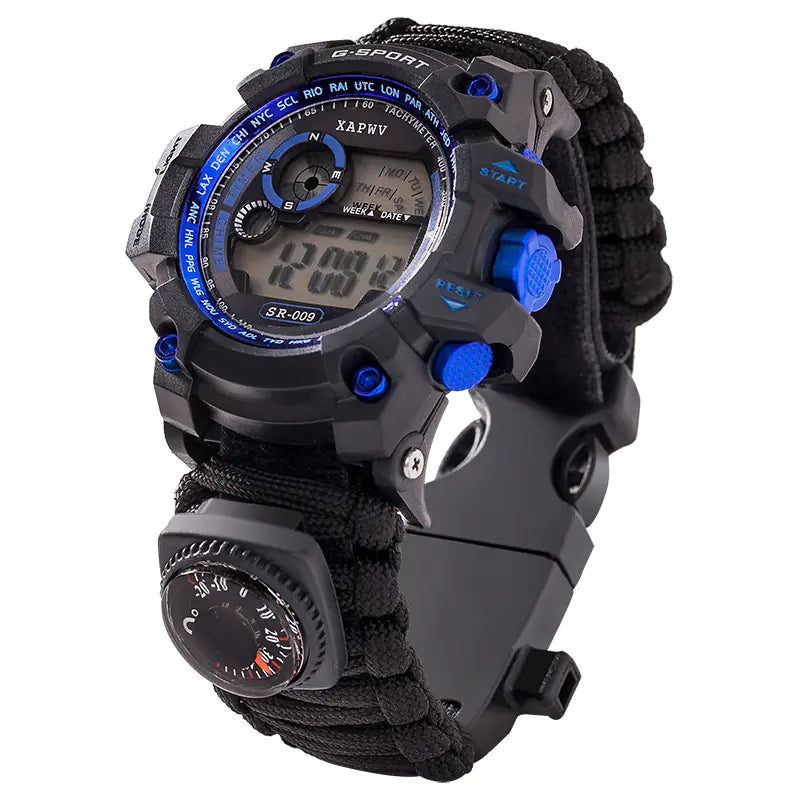 Paracord Adventure Band w Watch & Bracelet