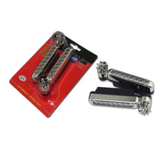 LED Car Grille Lights w Colorful Wind Energy Design