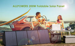 2400W Pro Outdoor Generator w Folable Solar Panels