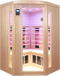 Ceramic 2-Person Infrared Sauna