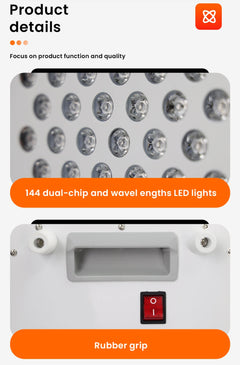 LED Red Light Multi-Spectrum Therapy Panel