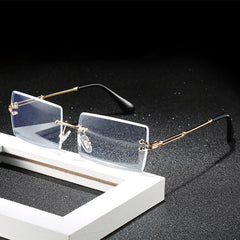 Rimless Blue-Light Blocking Glasses