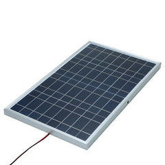 Waterproof Solar Panel 15W DC 12V Kit w Alligator Clip