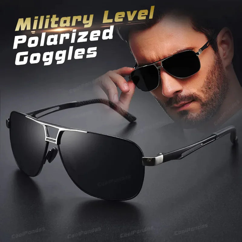 Men's Polarized Pilot Sunglasses