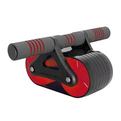 Abdominal Muscle Fitness Double-Wheel Exerciser