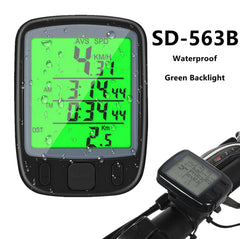 Bicycle Wireless Digital Speedometer & Odometer