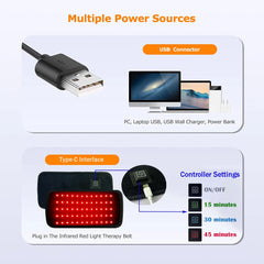 60 LEDs Red ＆ Infrared Light Therapy Pad