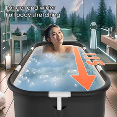 Foldable & Portable Soaking Hot Tub & Ice Bath