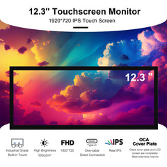 12.3in Touch-Display Second Screen for Raspberry Pi