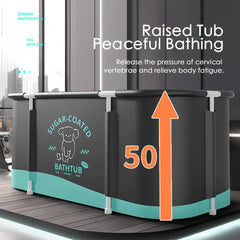 Foldable & Portable Soaking Hot Tub & Ice Bath