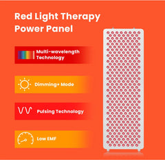 1500W Red & Infrared LED Light Therapy Long Panel