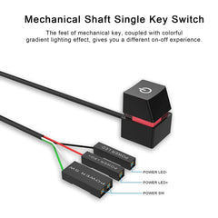 Desktop Computer System Power-Up Switch